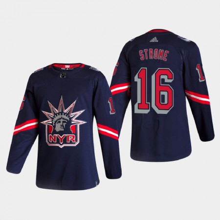 Pánské Hokejový Dres New York Rangers Dresy Ryan Strome 16 2020-21 Reverse Retro Authentic